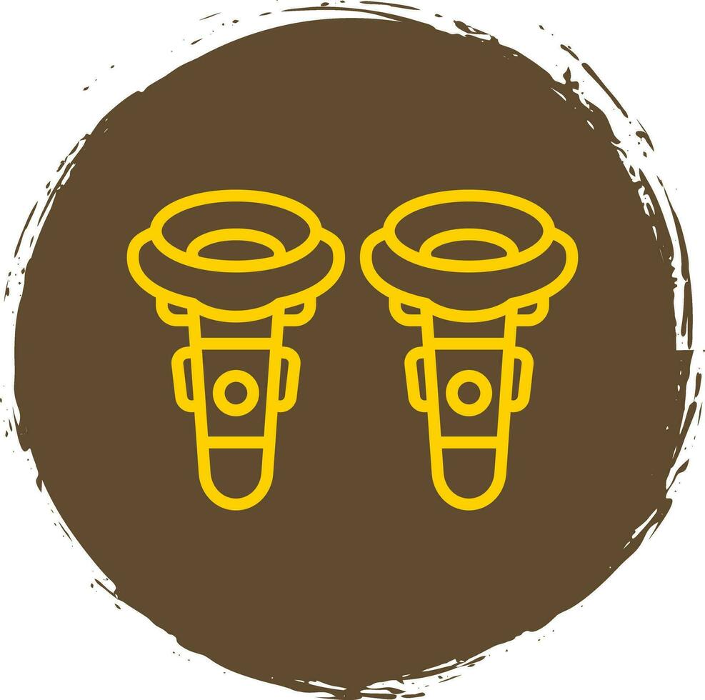 VR Controller Vector Icon Design