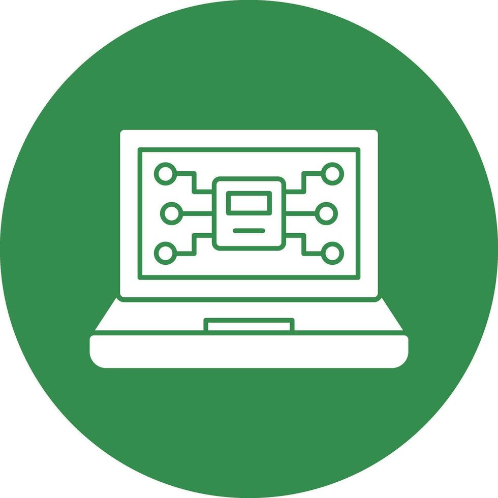 AI-Driven Mysteries Vector Icon Design