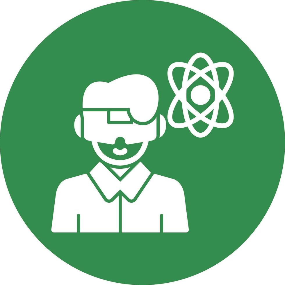 Simulated Physics Vector Icon Design