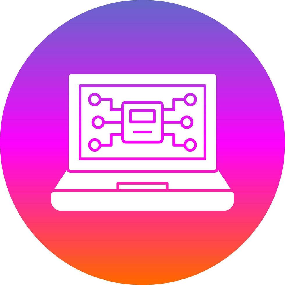 AI-Driven Mysteries Vector Icon Design