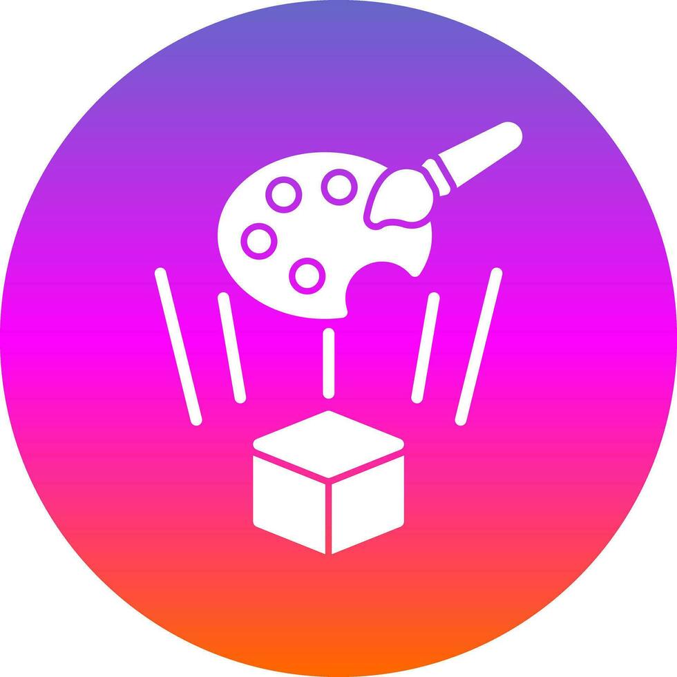 Holo-Painting Vector Icon Design