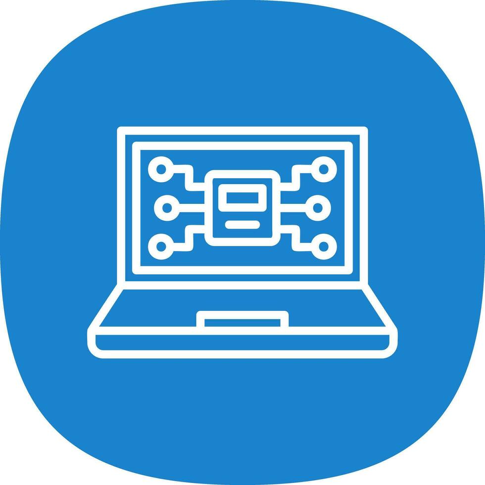 AI-Driven Mysteries Vector Icon Design
