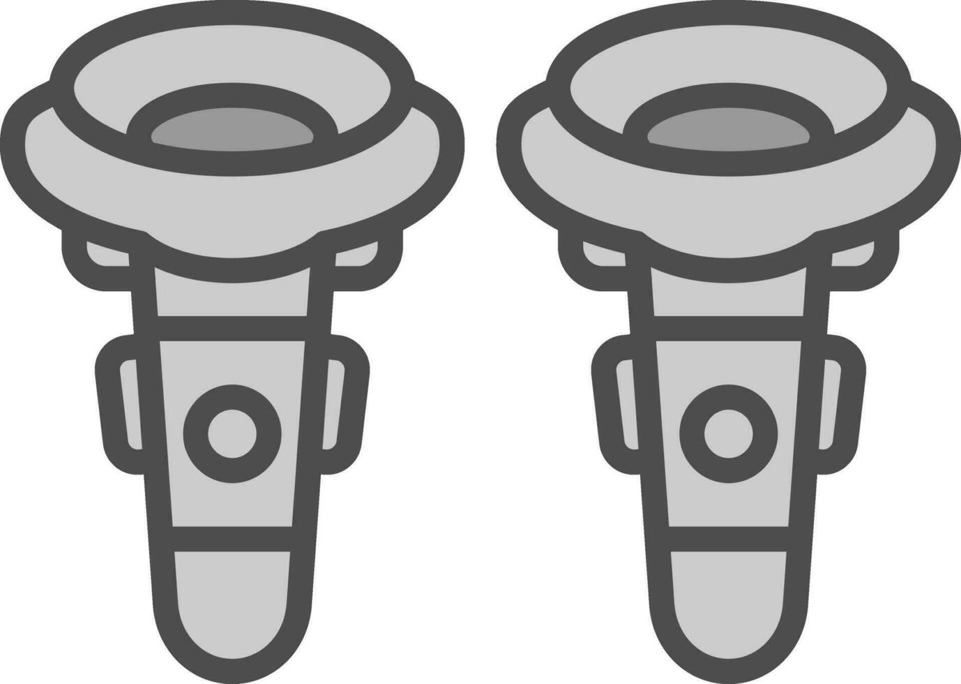 VR Controller Vector Icon Design