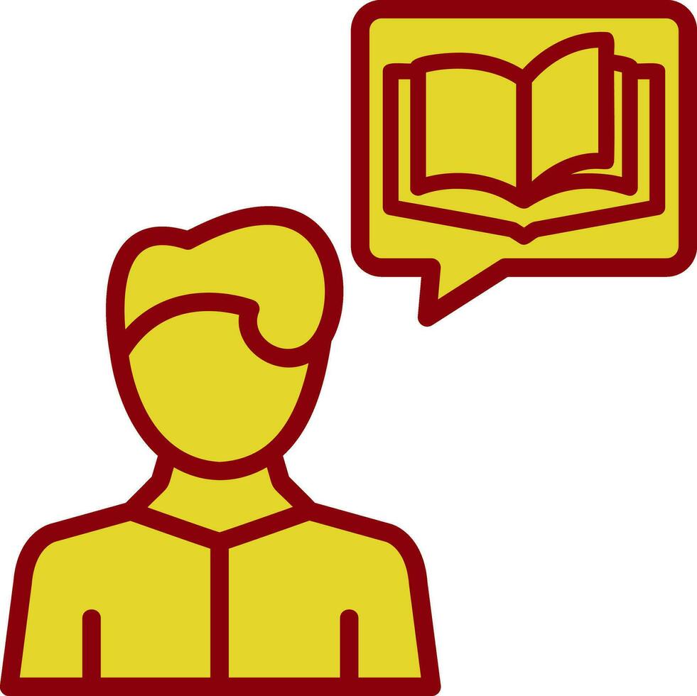Interactive Storytelling Vector Icon Design