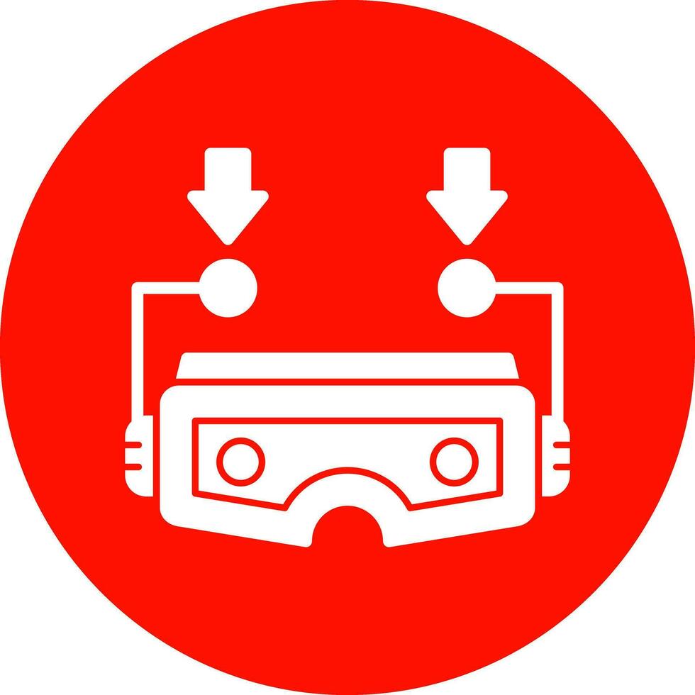 Multi-Sensory VR Vector Icon Design