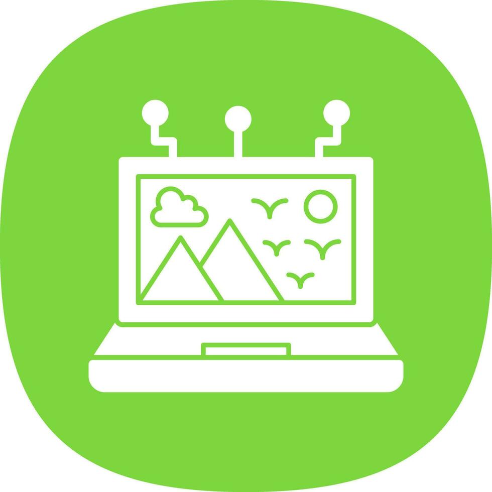 AI-Driven Adventures Vector Icon Design