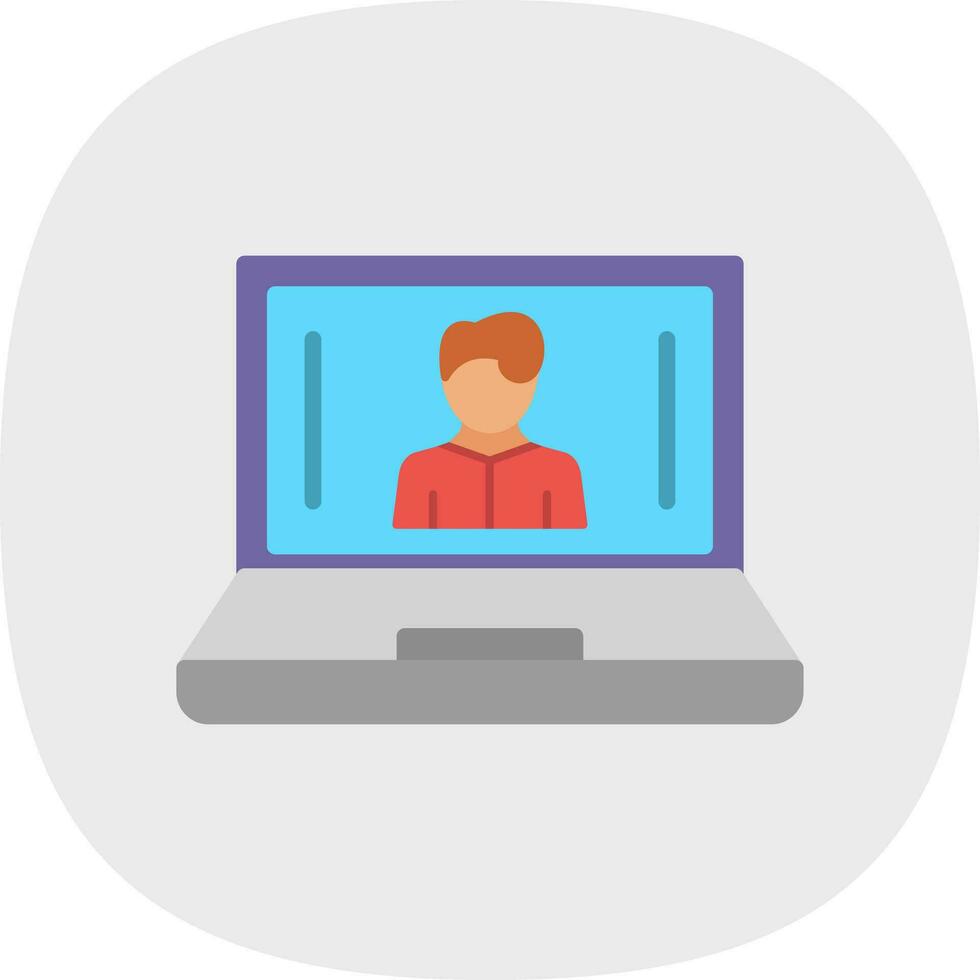 Digital Avatar Vector Icon Design