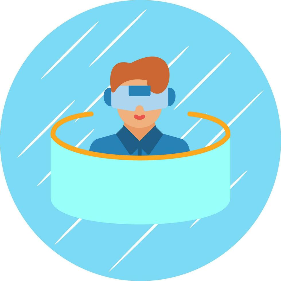 VR Arcade Vector Icon Design