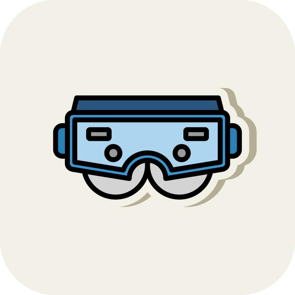 HoloLens Visor Vector Icon Design