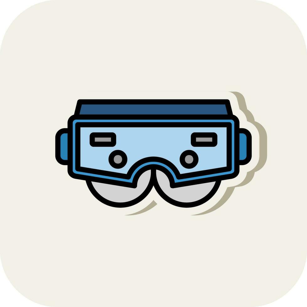 HoloLens Visor Vector Icon Design