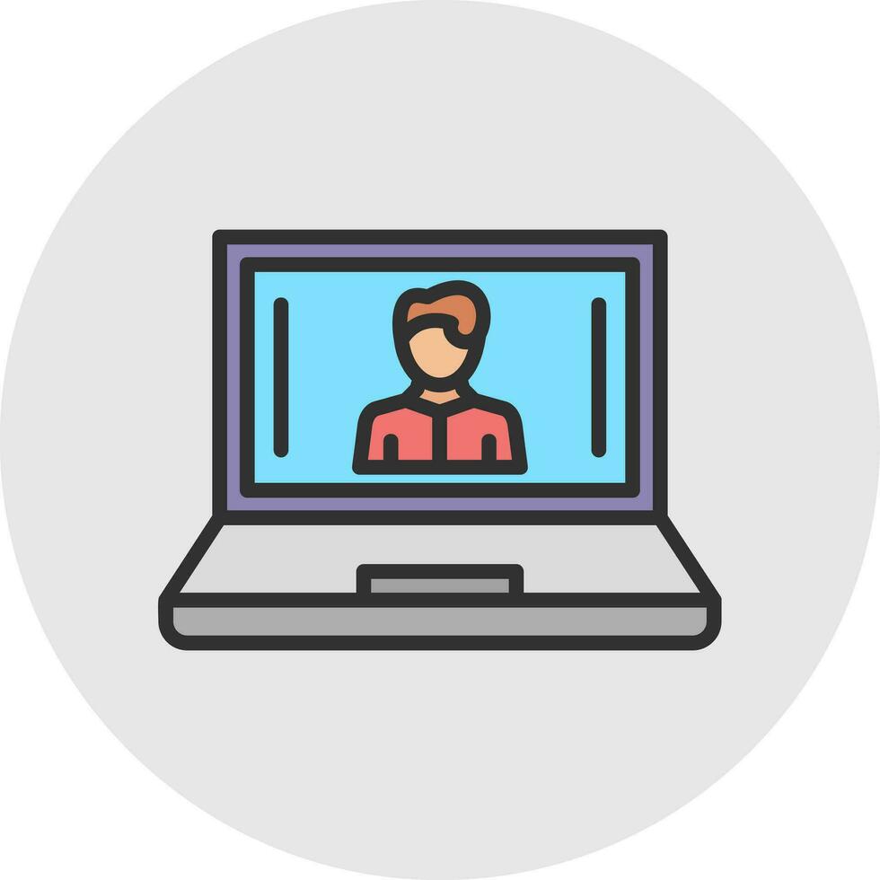 Digital Avatar Vector Icon Design