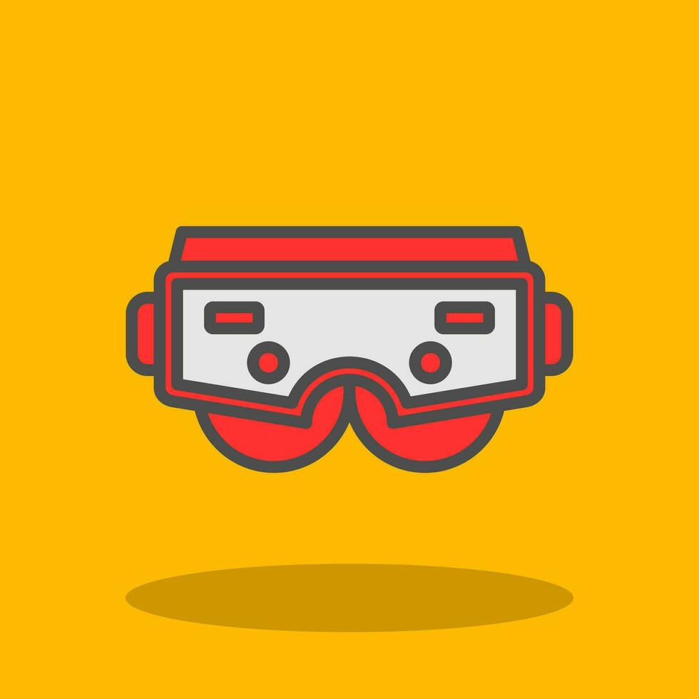 HoloLens Visor Vector Icon Design
