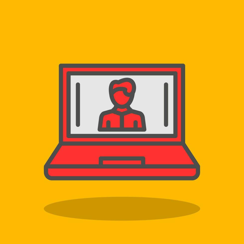 Digital Avatar Vector Icon Design