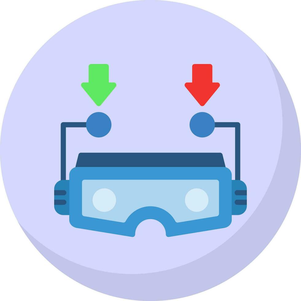 Multi-Sensory VR Vector Icon Design