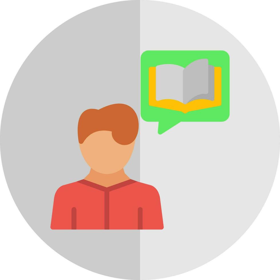 Interactive Storytelling Vector Icon Design