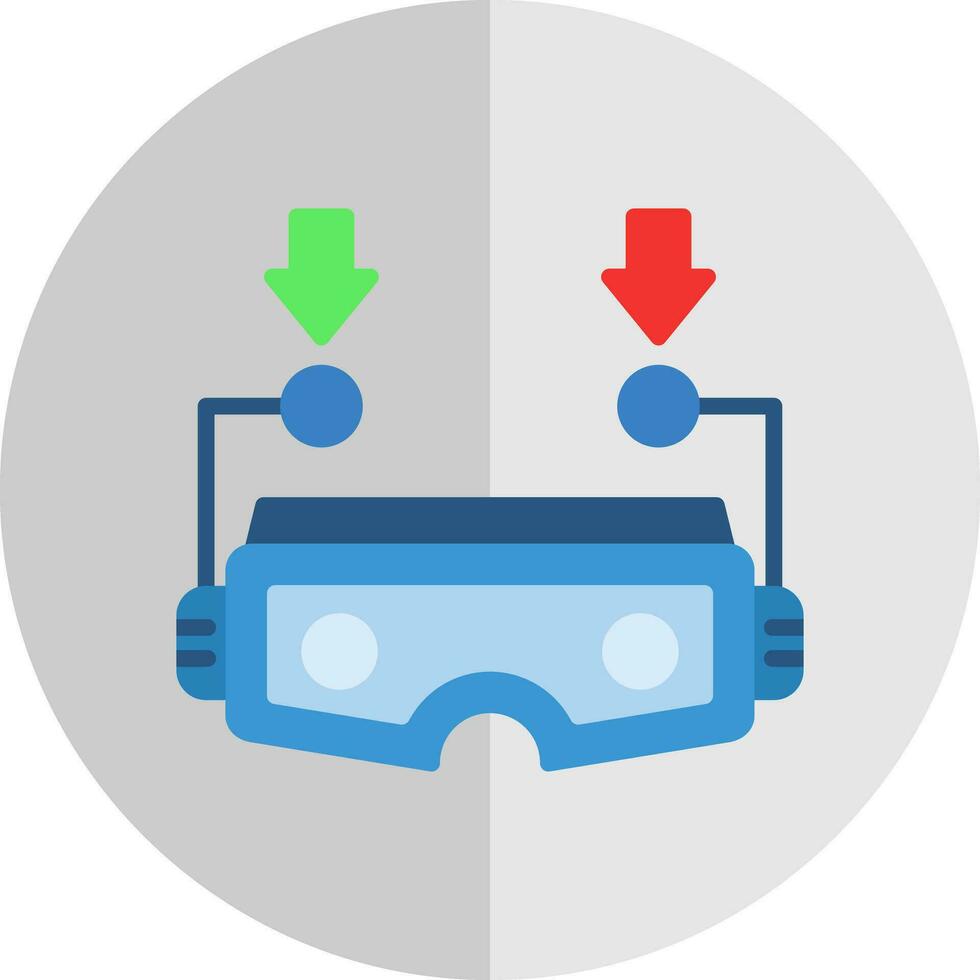 Multi-Sensory VR Vector Icon Design