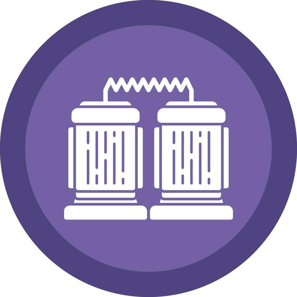 Teleportation Portal Vector Icon Design