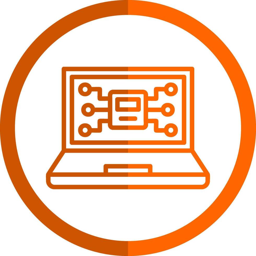 AI-Driven Mysteries Vector Icon Design