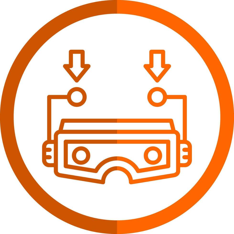Multi-Sensory VR Vector Icon Design