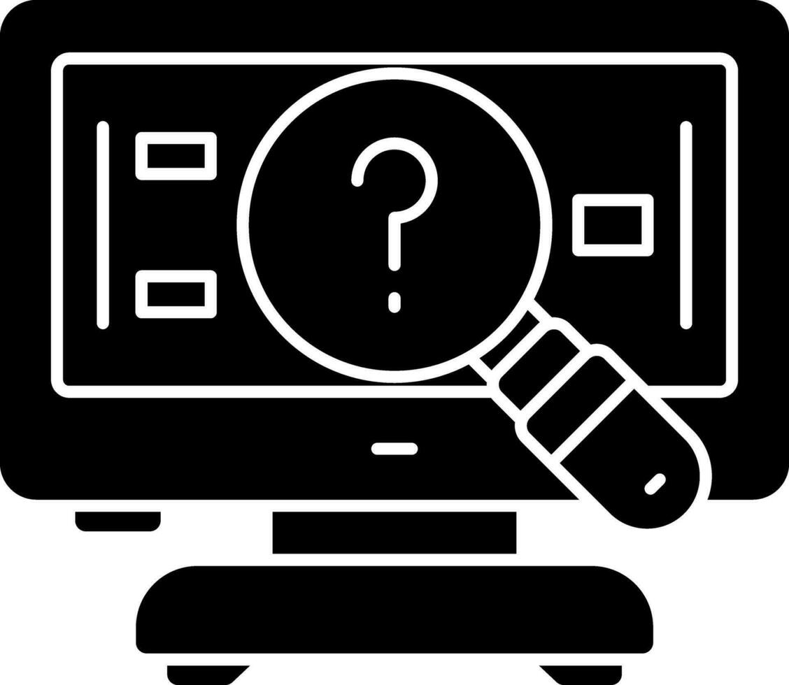 Problem Framing Vector Icon Design