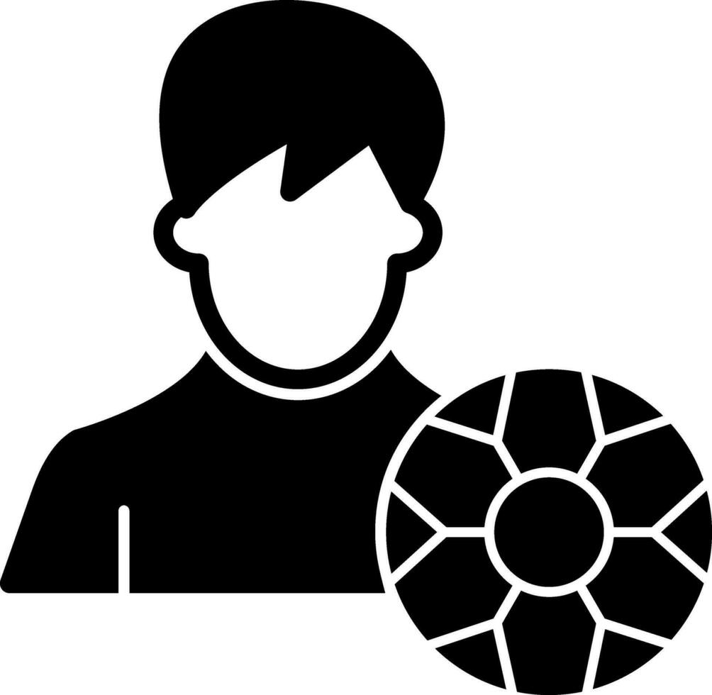 Player Vector Icon Design
