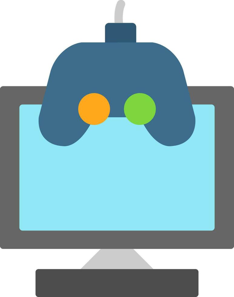 Monitor Vector Icon Design