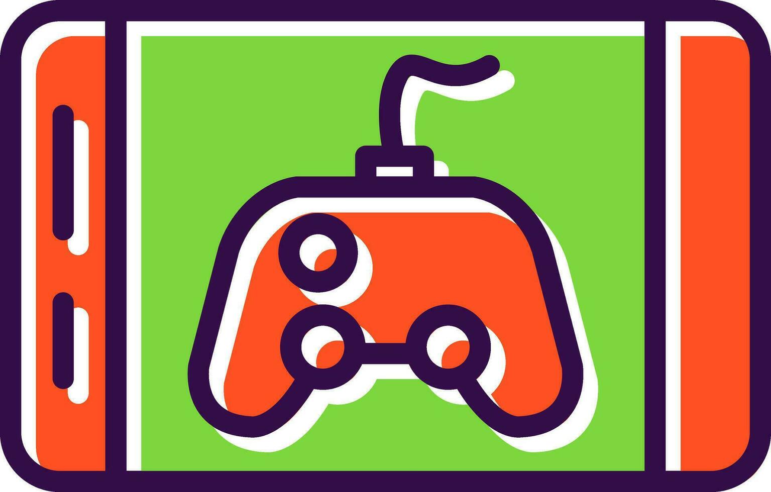 Mobile Game Vector Icon Design
