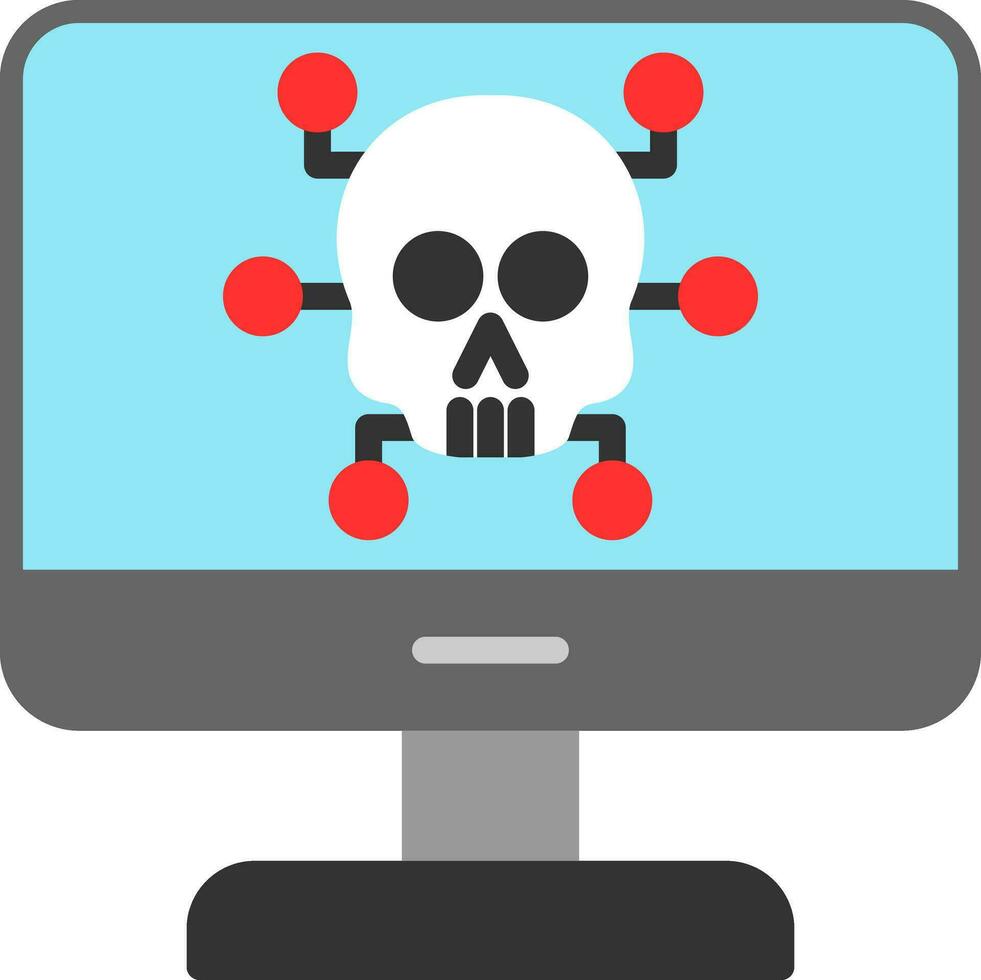Cyber Attacks Vector Icon Design