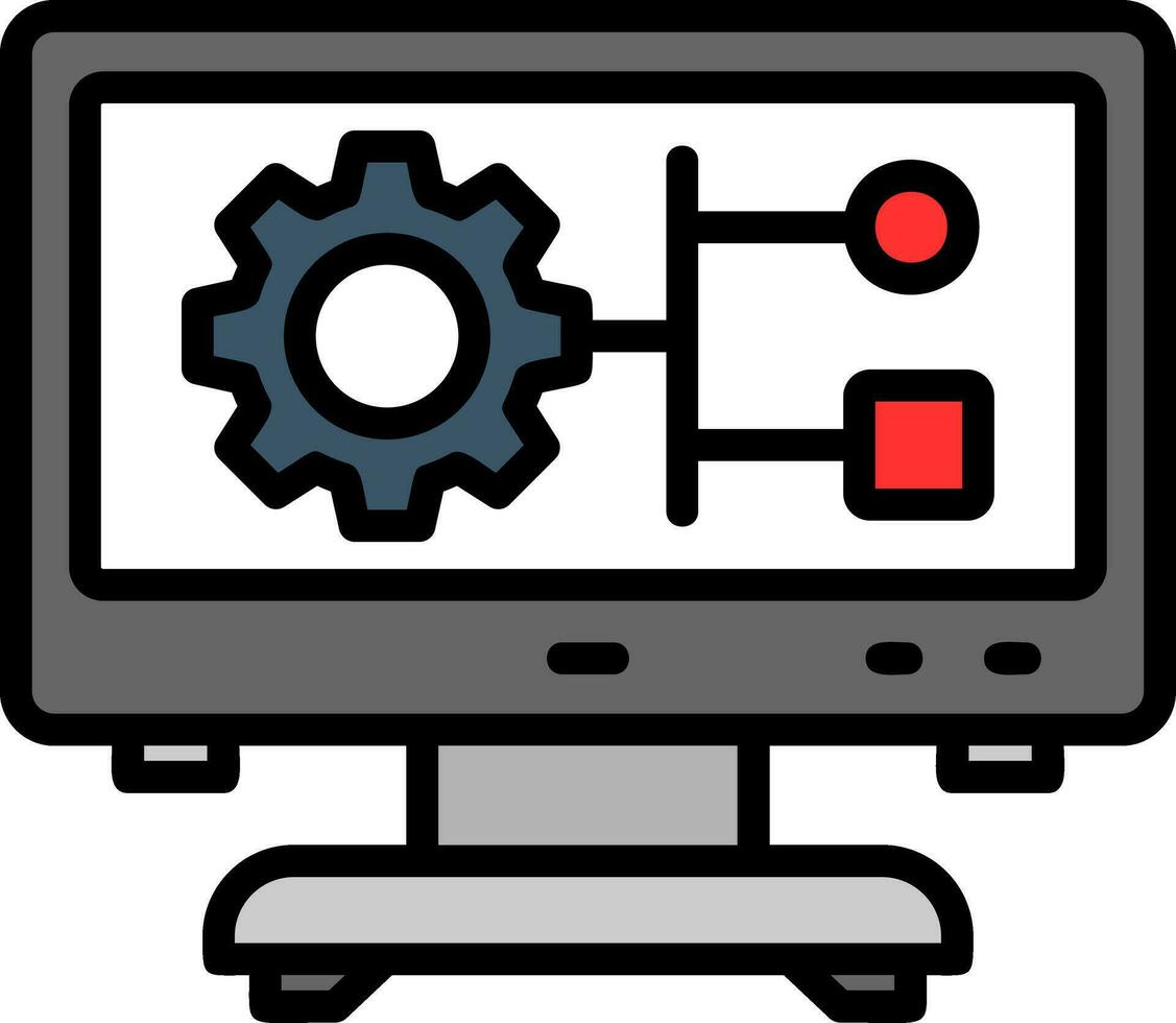 Resource Allocation Vector Icon Design