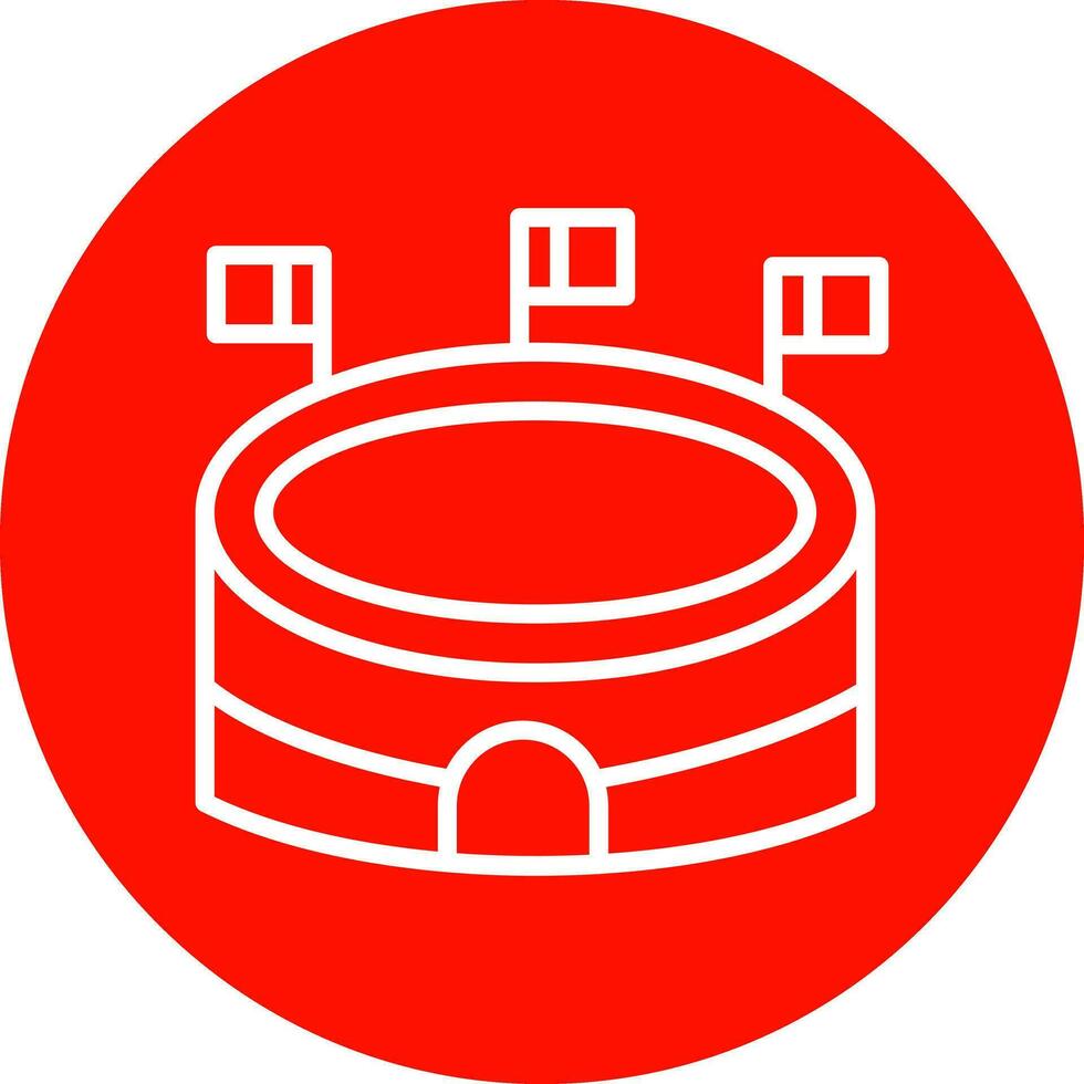 Stadium Vector Icon Design