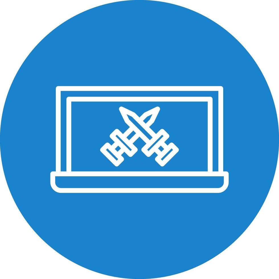 Laptop Vector Icon Design