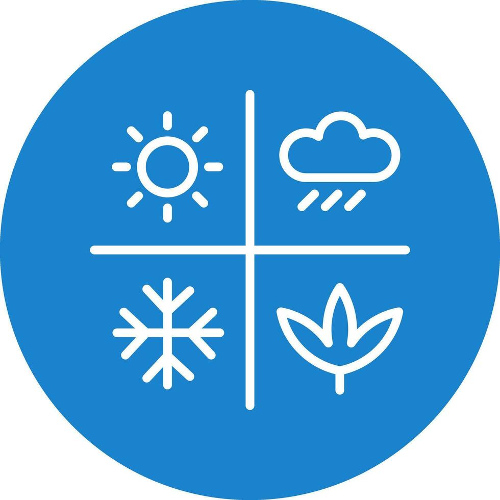 Seasonal Variations Vector Icon Design