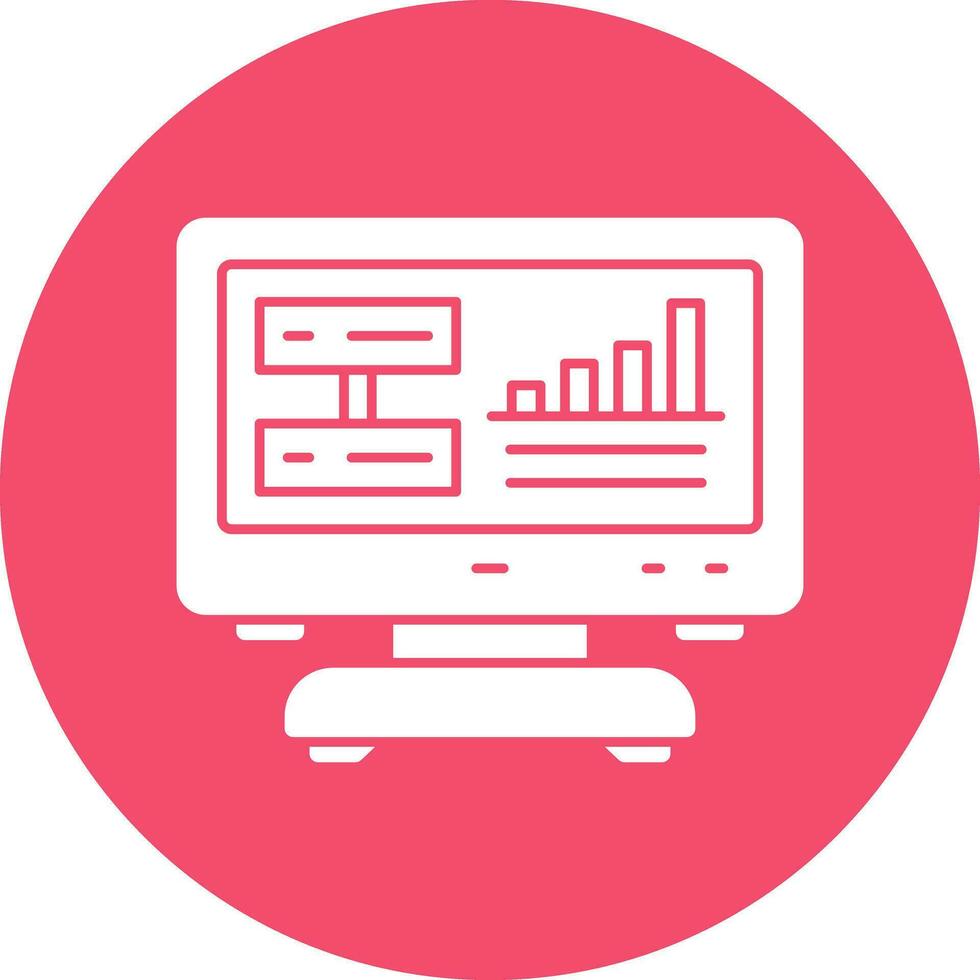 Data Driven Insights Vector Icon Design