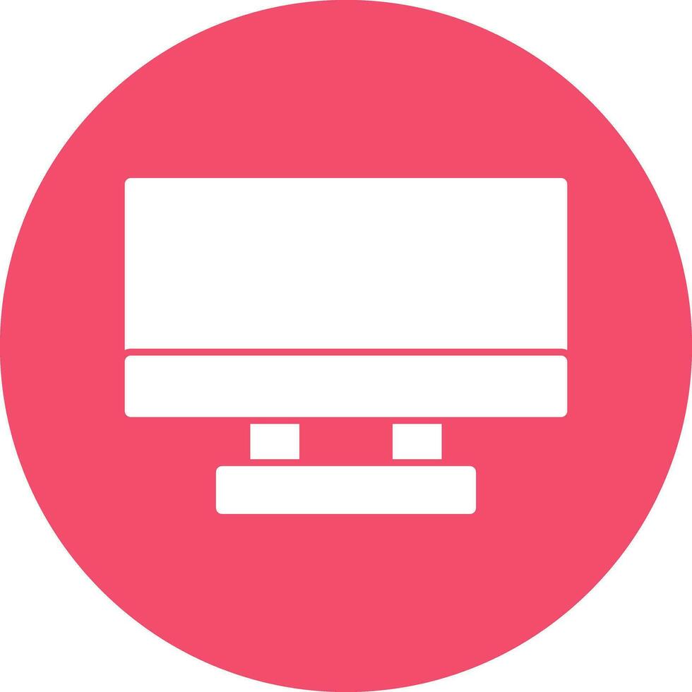 Monitor Screen Vector Icon Design