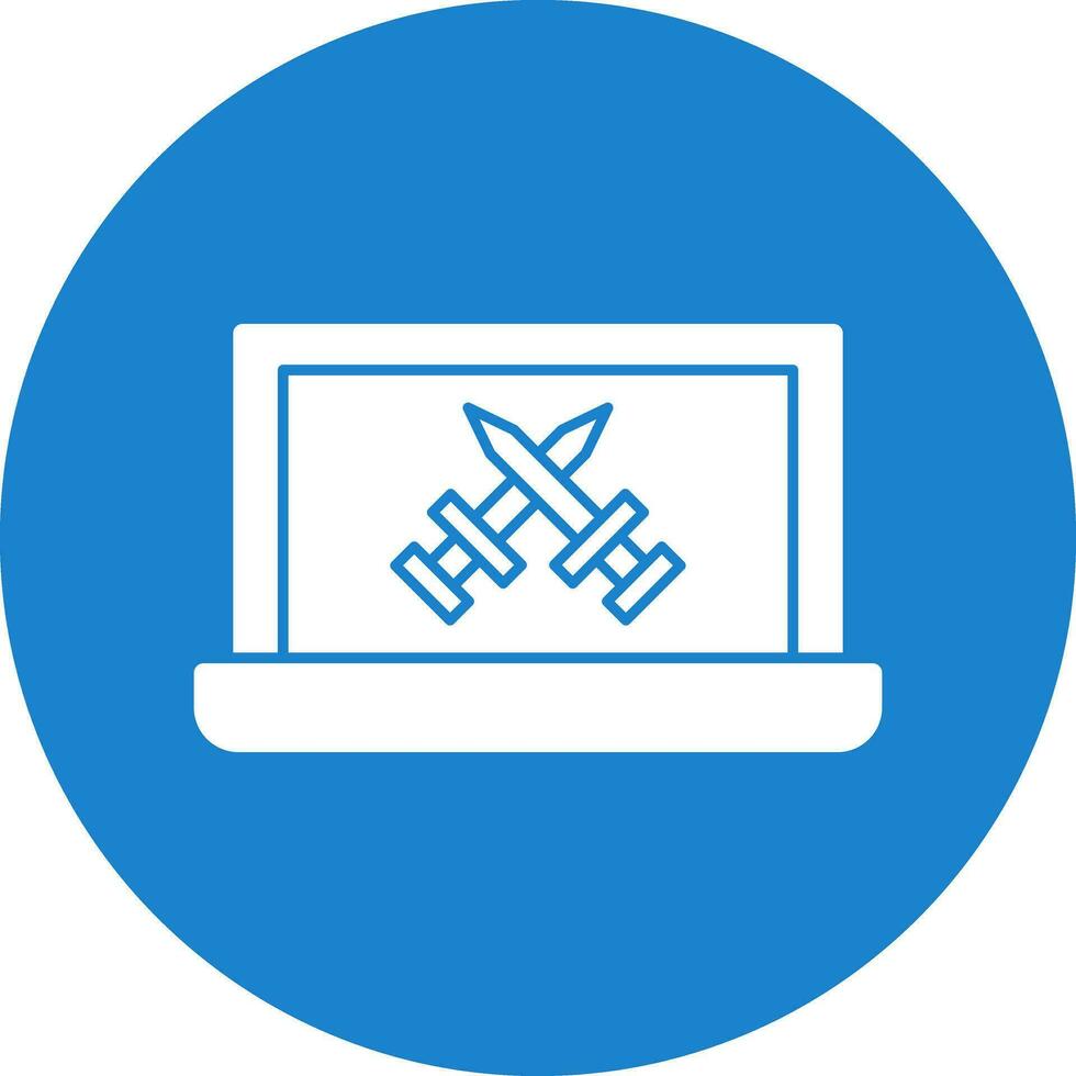 Laptop Vector Icon Design