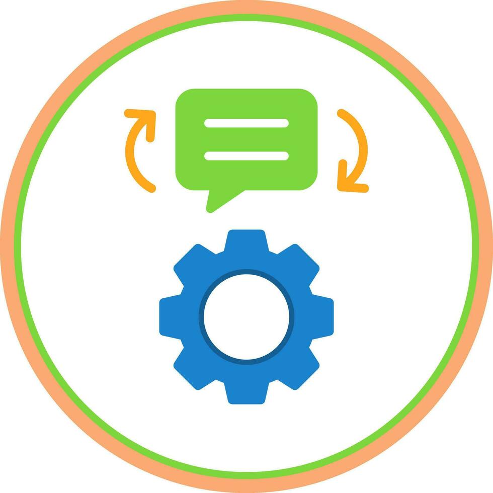 Feedback Mechanisms Vector Icon Design