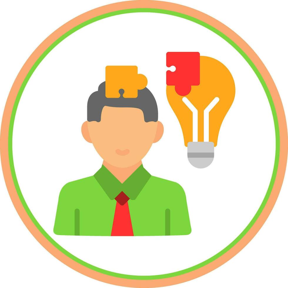 Problem Solving Vector Icon Design