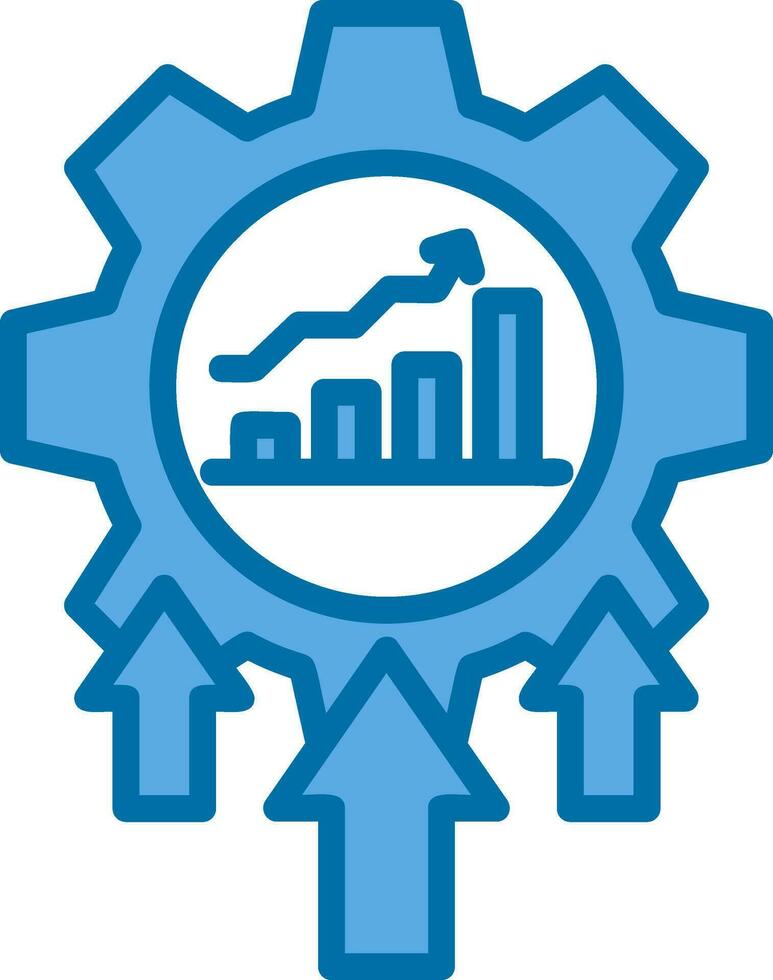 Continuous Improvement Vector Icon Design