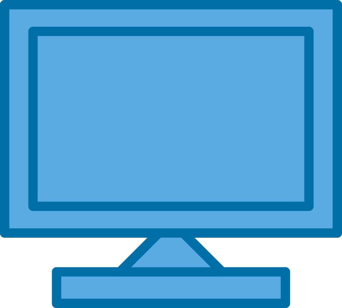 Monitor Screen Vector Icon Design