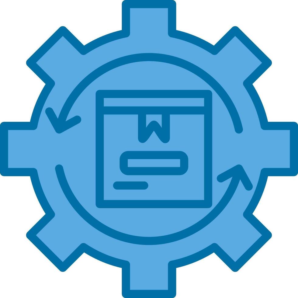 Supply Chain Complexity Vector Icon Design