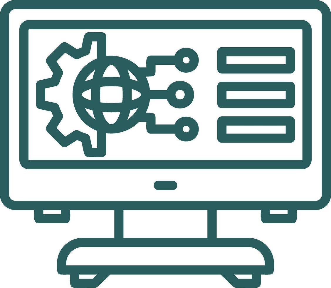 Digital Transformation Vector Icon Design