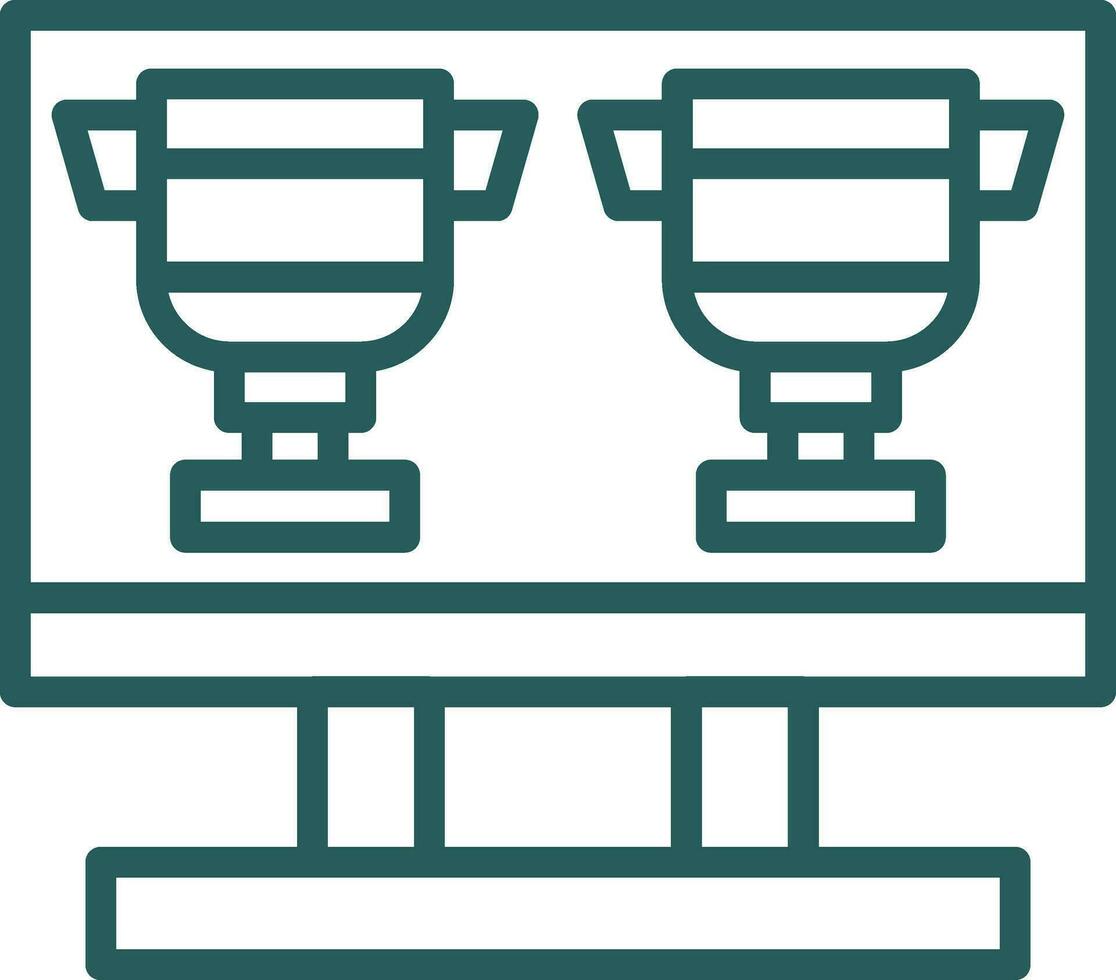 Monitor Screen Vector Icon Design