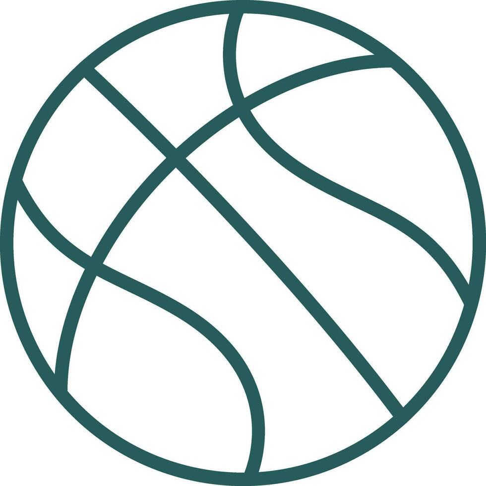 Basketball Vector Icon Design