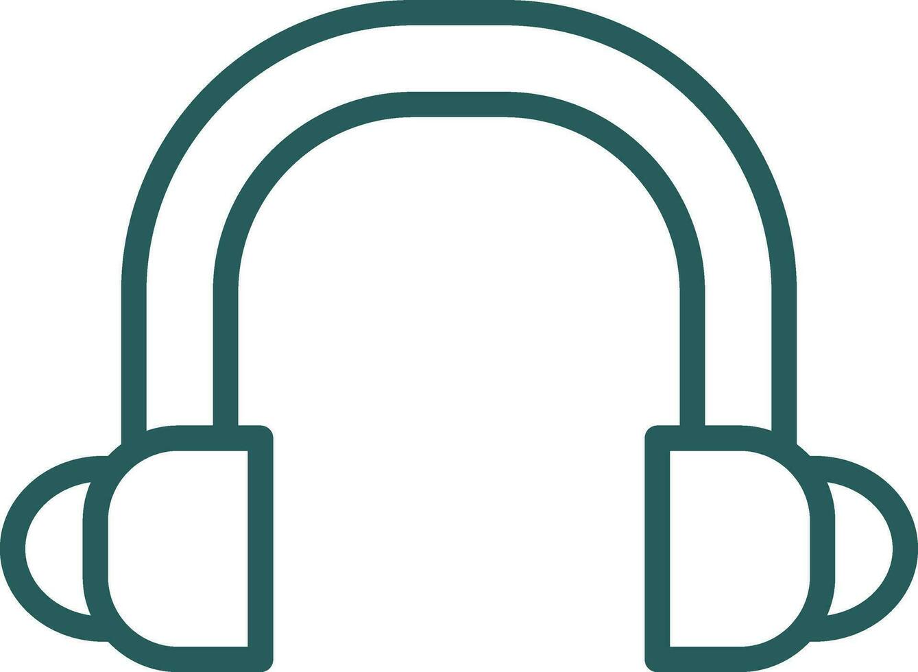 Headset Vector Icon Design