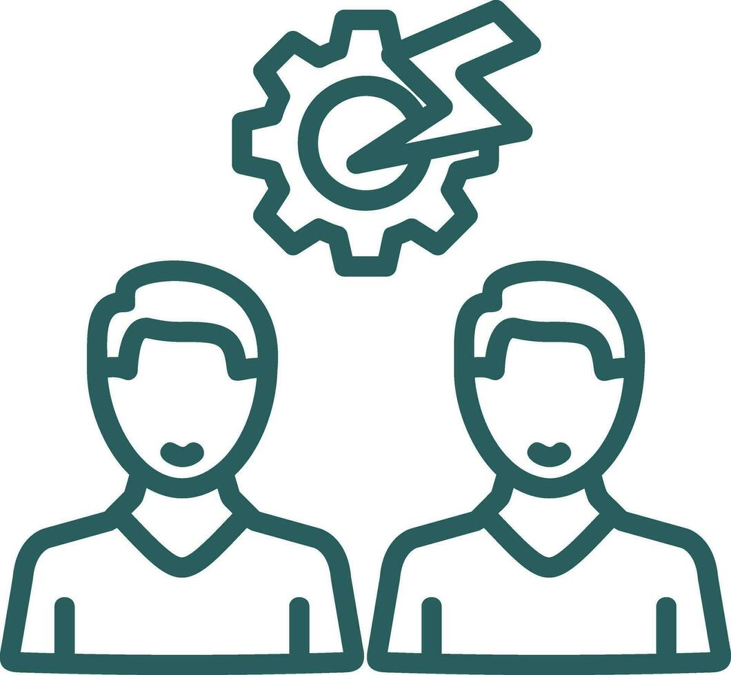 Conflict Resolution Vector Icon Design