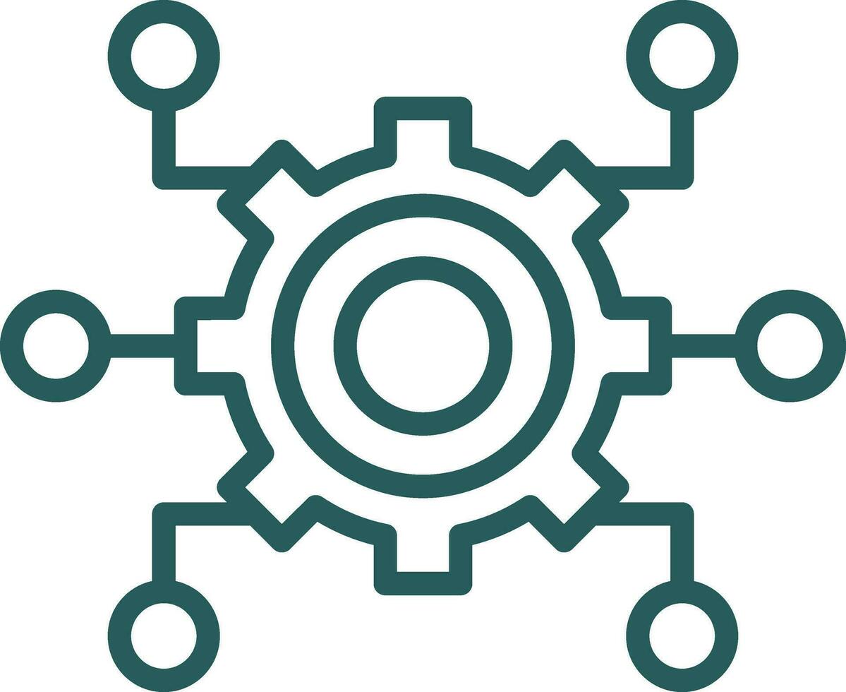 Digital Transformation Vector Icon Design