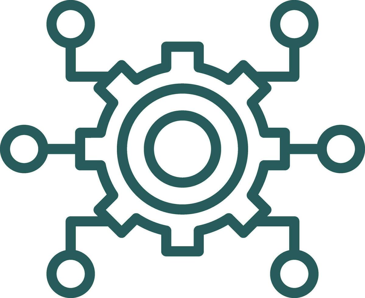 Digital Transformation Vector Icon Design