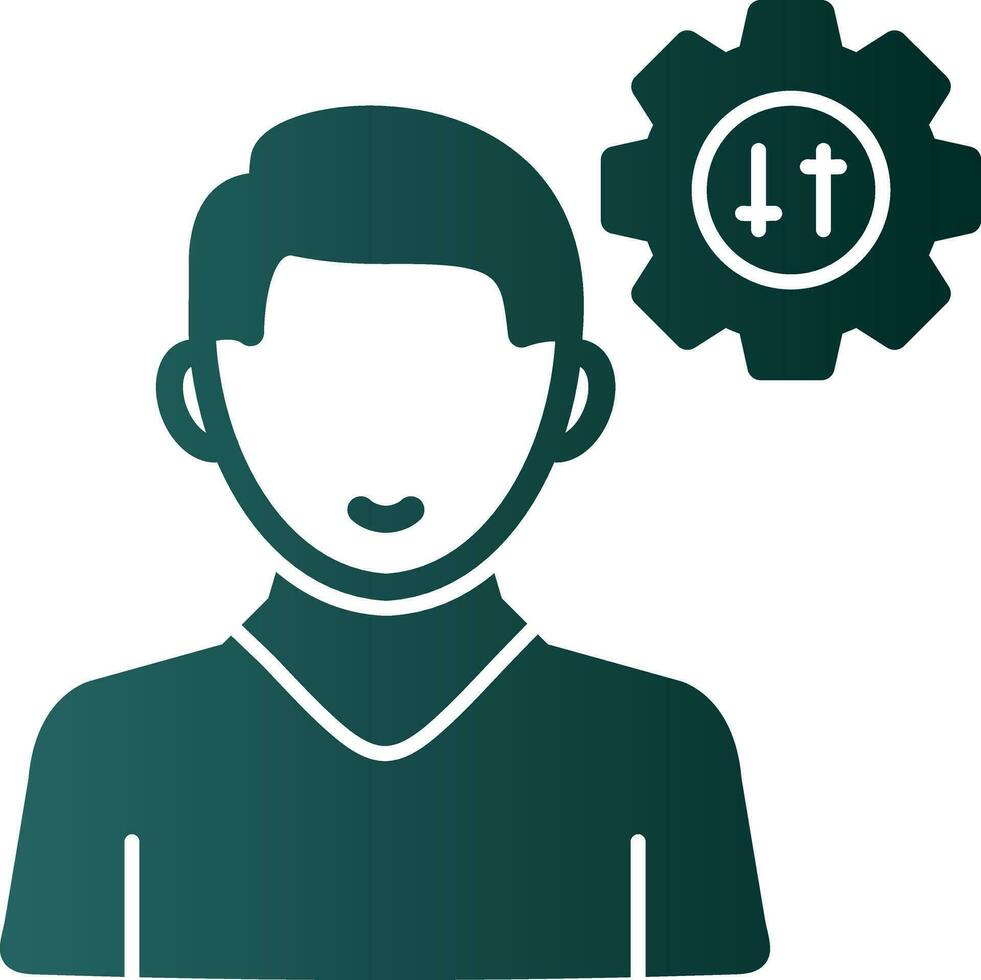 Adaptability Vector Icon Design