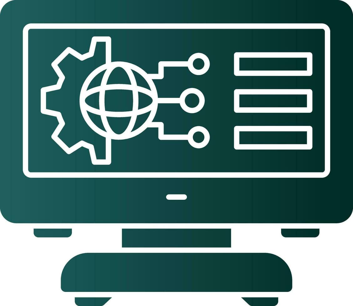 Digital Transformation Vector Icon Design