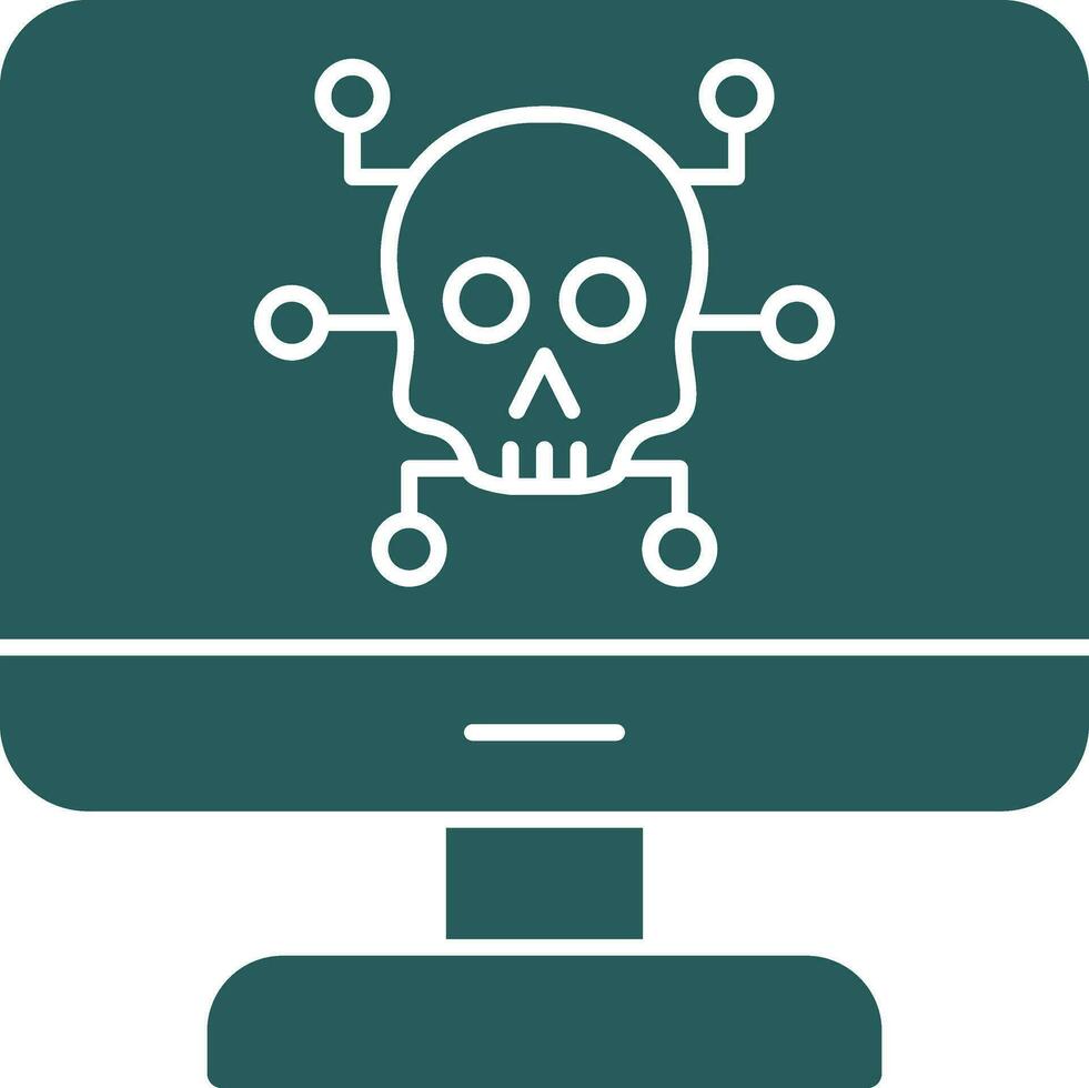 Cyber Attacks Vector Icon Design